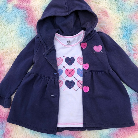 Kids Headquarters Other - 2 Pieces Jacket And Shirt Set Girl Size 4T